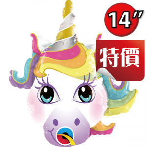 14" Foil Magical Unicorn (JW) / Air Fill - QF14SI58025