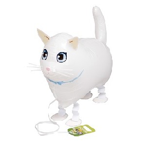 SAG Walking Balloon - White Cat 小白貓 (non-pkgd.), SAG-W8851