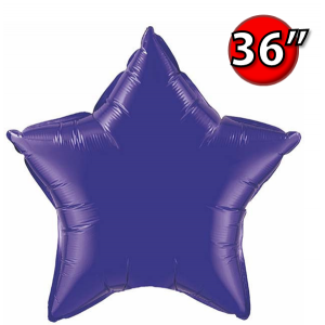 Foil Star 36" Quartz Purple (Non-Pkgd.), QF36SP12355 (0) _313