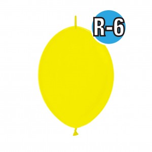 Link-O-Loon 6"  Std Yellow #020  (Fashion) ,  SL06LFS020