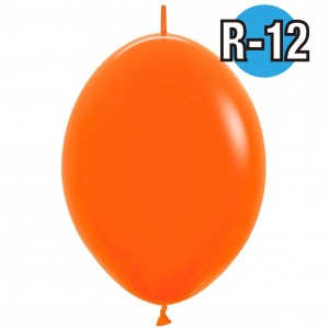 Link-O-Loon 12" Std Orange #061  (Fashion) ,  SL12LFS061