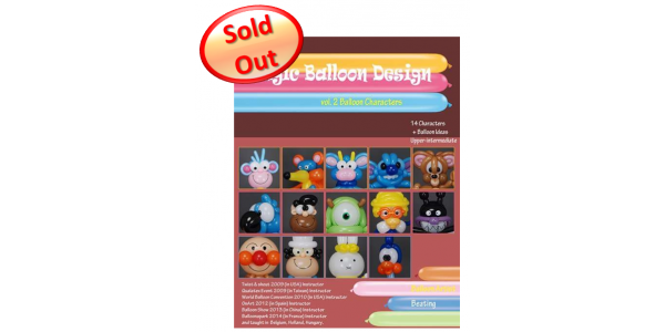 Magic Balloon Design - Vol.2 Balloon Characters by Beating (Korea) , CE-5013