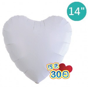 Ibrex Heart 14" 心形 White (Non-Pkgd.), TKF14HP211203 _210   