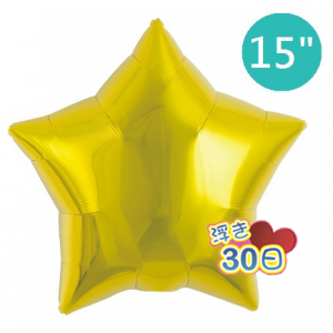 Ibrex Star 15" 星形 Metallic Gold (Non-Pkgd.), TKF15SP313207 