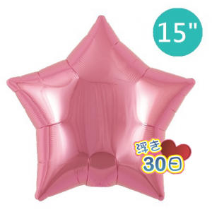 Ibrex Star 15" 星形 Metallic Pink (Non-Pkgd.), TKF15SP313216 
