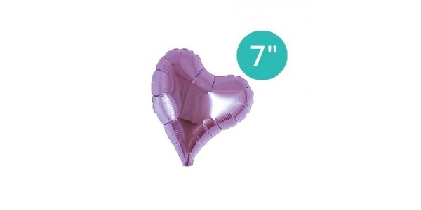 ibrex Sweet Heart  7" (mini) 甜心形 Metallic Lavender , TKF07SHP910611  <Air #A>