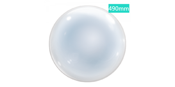 T-Balloon Round-Clear 490mm / Helium (10ct) , TK-TB-RC400107