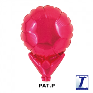 Upright Balloon 5"/ Plain_Metallic Red (Non-Pkgd.), TK-UPB-P800501