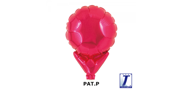 Upright Balloon 5"/ Plain_Metallic Red (Non-Pkgd.), TK-UPB-P800501