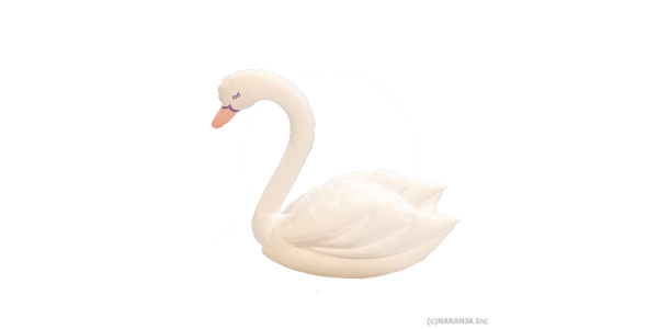 SAG - 3D Small Swan White 立體小天鵝 /Air (Non-Pkgd.6pc), SAG-B01083