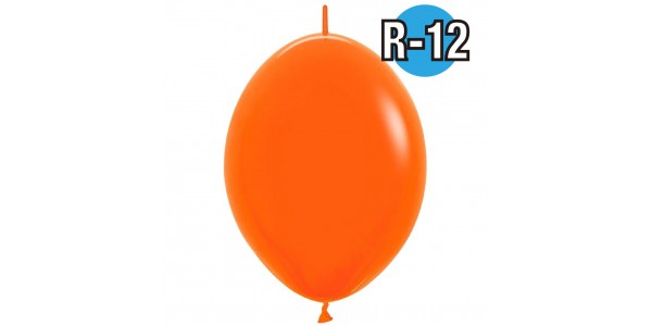 Link-O-Loon 12" Std Orange #061  (Fashion) ,  SL12LFS061