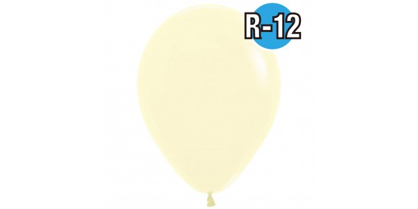 12" Matte Yellow #620  ( Pastel Matte ) [C2] , SL12RFM620