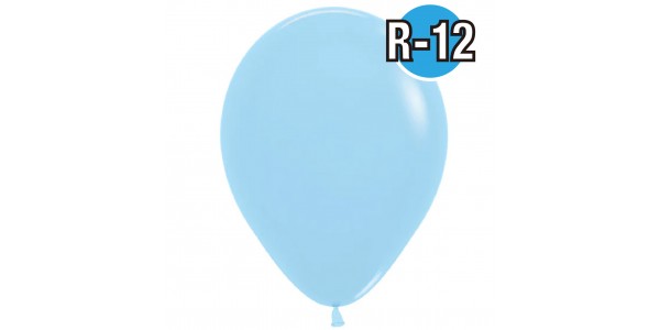 12" Matte Blue #640  ( Pastel Matte ) [C2] , SL12RFM640