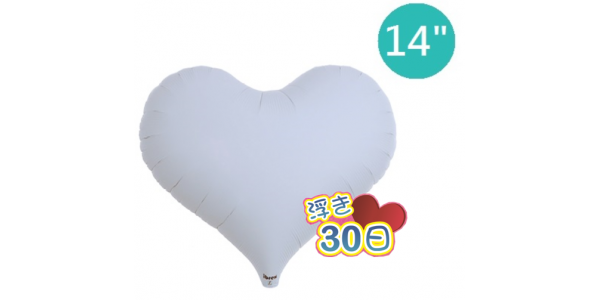 Ibrex Jelly Heart 14" 果凍心形 White (Non-Pkgd.), TKF14JHP211503 _210