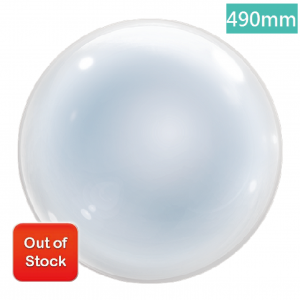T-Balloon Round-Clear 490mm (Out of Stock) / Helium (10ct) , TK-TB-RC400107