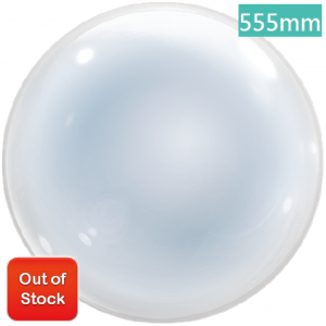 T-Balloon Round-Clear 555mm / Helium (10ct) , TK-TB-RC400108