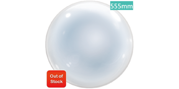 T-Balloon Round-Clear 555mm / Helium (10ct) , TK-TB-RC400108