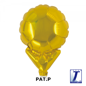 Upright Balloon 5"/ Plain_Metallic Gold(Non-Pkgd.), TK-UPB-P800507 